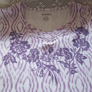 Bons Worth Violet Print Tee